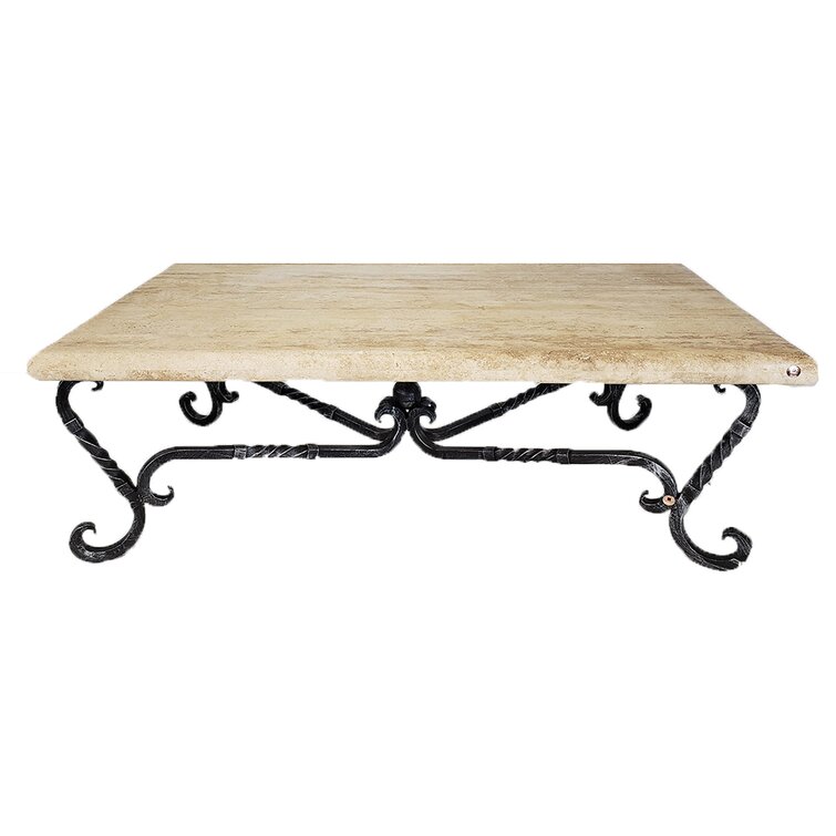 Iron coffee deals table base